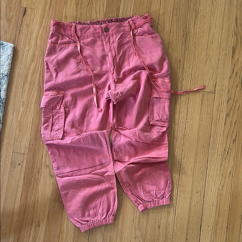 Sundance Pink Cargo Pants